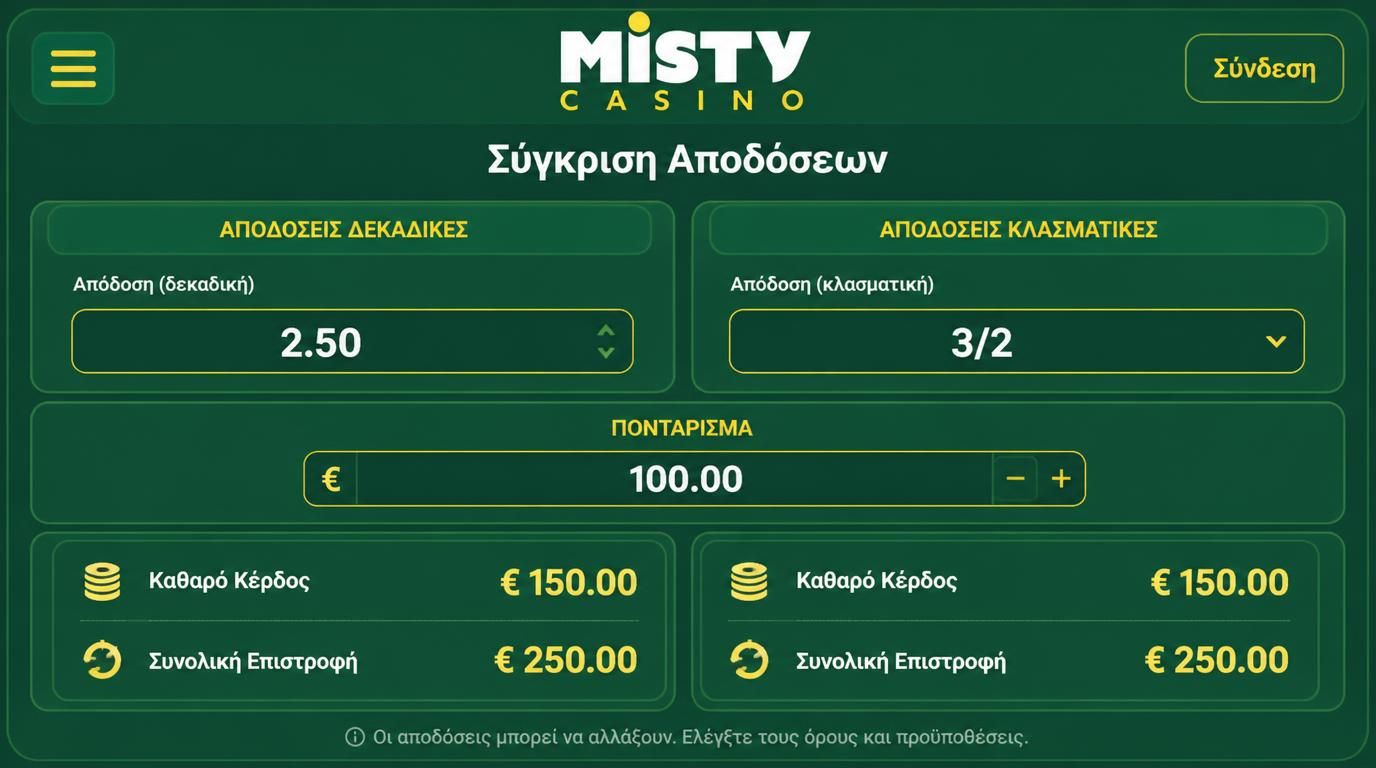 Σύγκριση τύπων αποδόσεων και τι πληρώνεις πραγματικά